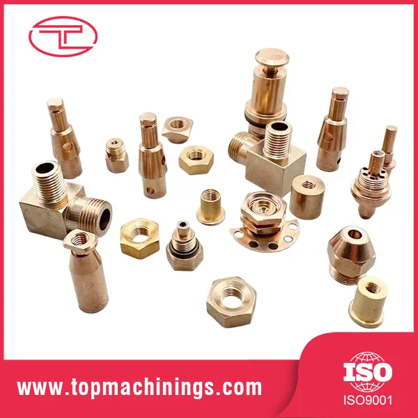 पितळ सीएनसी मशीन केलेले घटक
