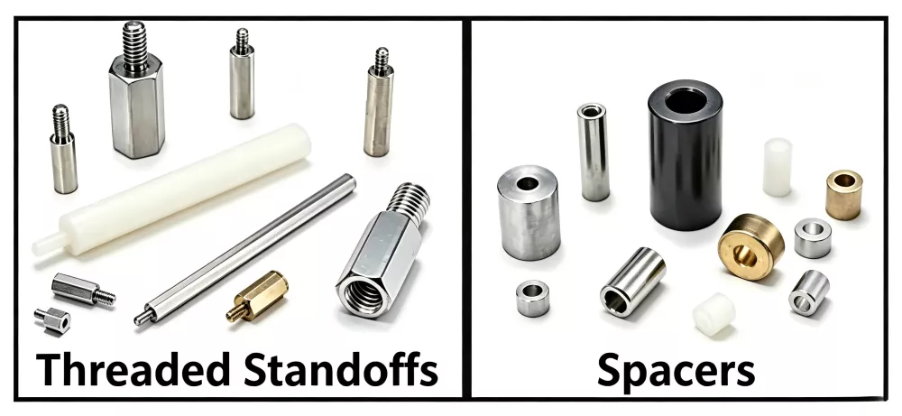 Cnc Machined Threaded Spacer